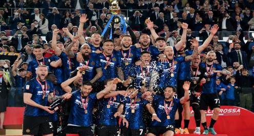 إنتر ميلان يقلب الطاولة على يوفنتوس ويتوج بكأس إيطاليا (فيديو)